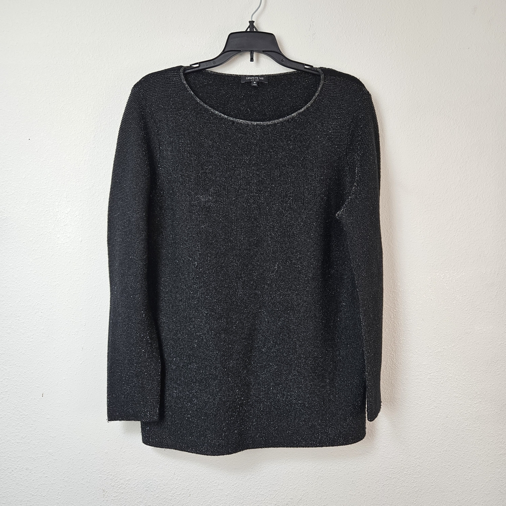 Lafayette 148 New York cashmere metallic sweater Size Medium